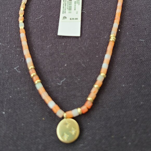 NWT Semi Precious Accents 1/8" necklace. - Picture 2 of 6